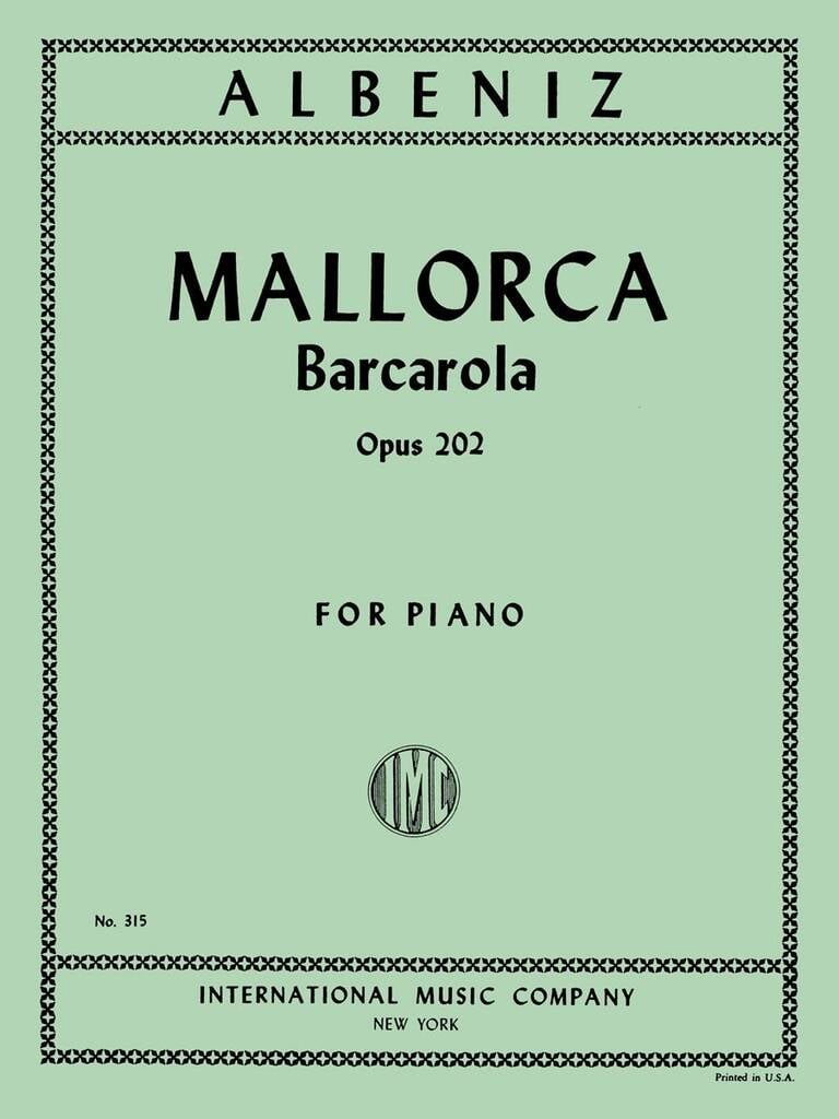 Mallorca (Barcarola), Op. 202